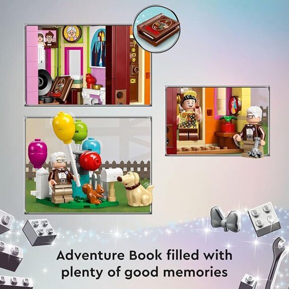 NEW Lego Disney Pixar UP House Building Set Toy with Balloons Movie Kit 43217 Br - Picture 8 of 16